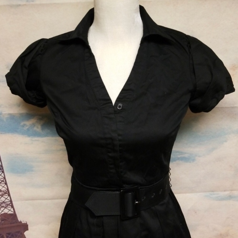 Ann Taylor, Rockabilly, pinup, black dress, Sexy - Picture 5 of 5
